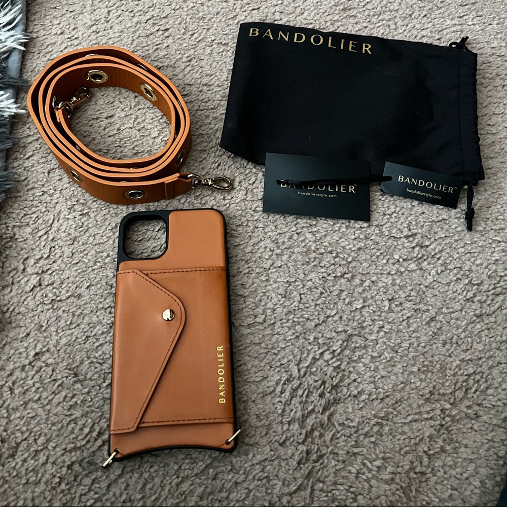 Very new only used couple times bandolier iPhone 11 Pro Max case
